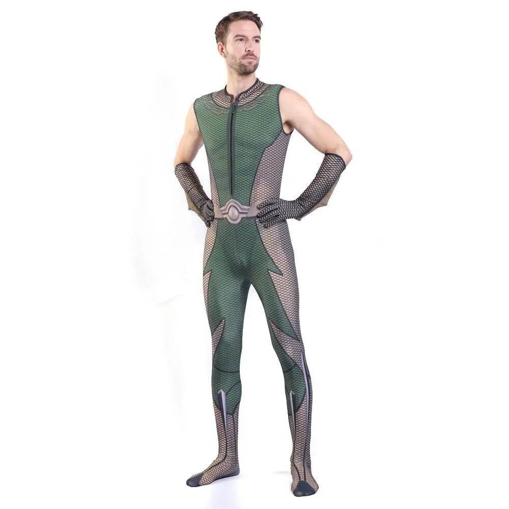 The Boys Homelander The Deep Starlight A-train Costumes Cosplay Halloween Jumpsuit Adult Kids - Azufun