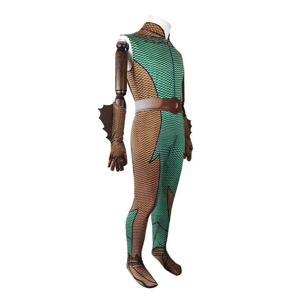 The Boys The Deep Cosplay Costume Halloween zentai Suit Party Men kids Jumpsuit - Azufun
