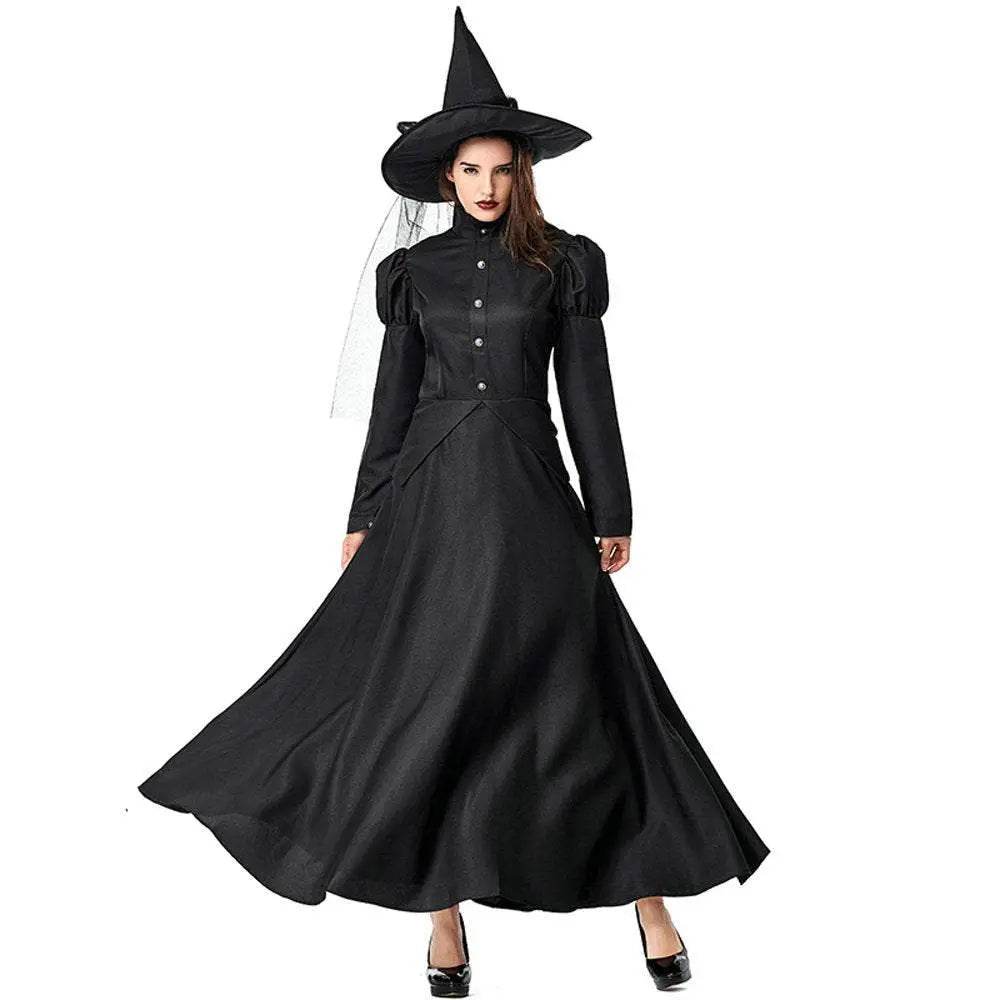 The Wizard of Oz Halloween Party Witch Family Matching Cosplay Costume - Azufun