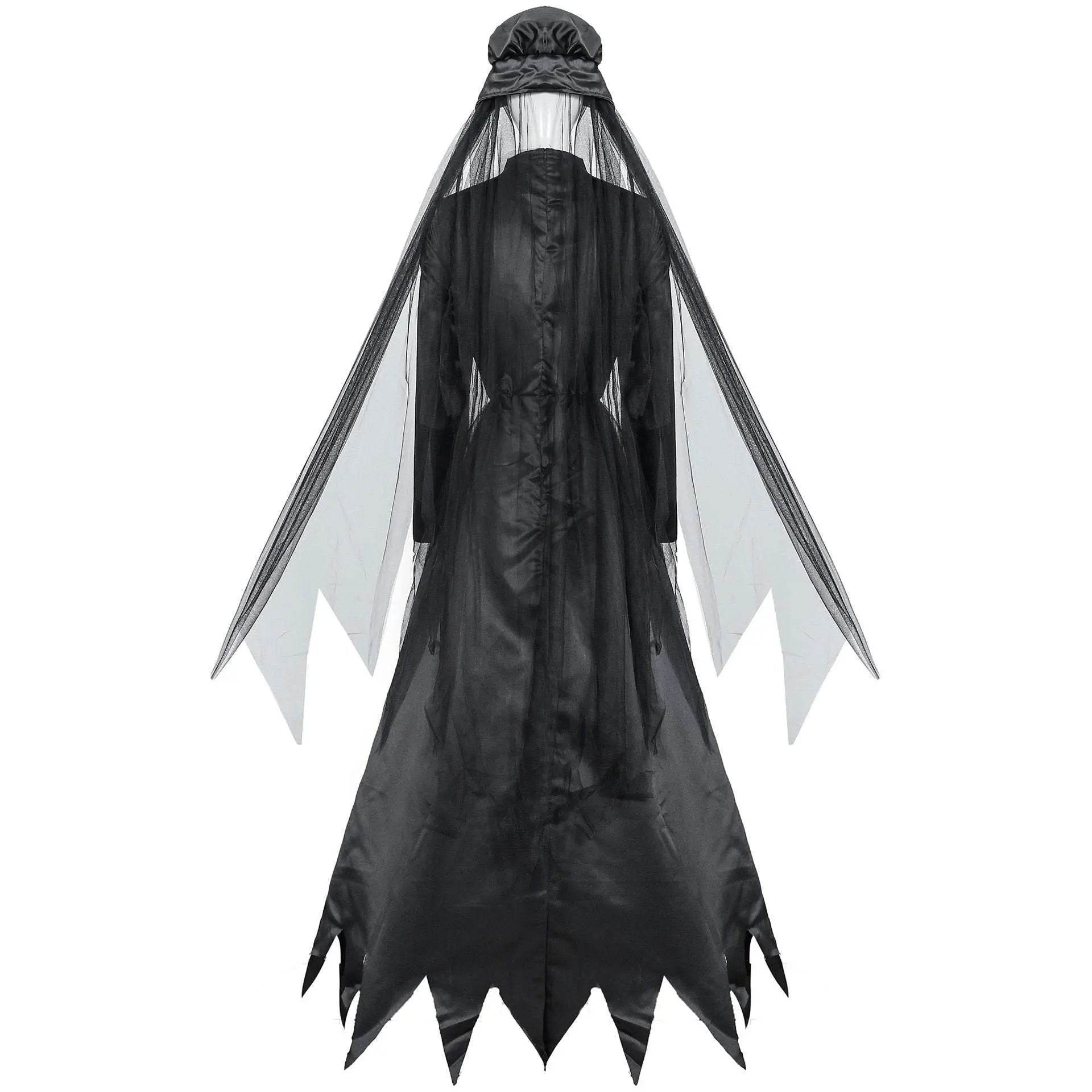 Witch ghost bride costume halloween cosplay - Azufun