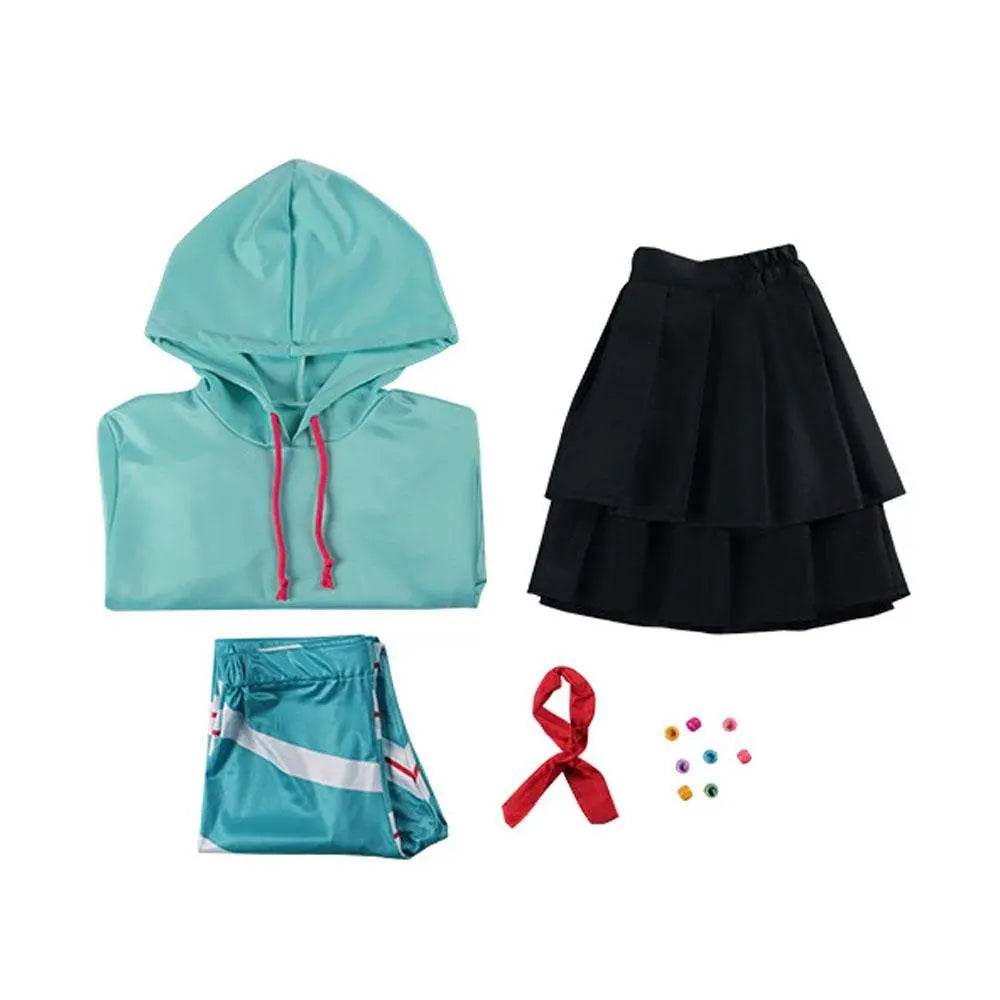 Wreck-It Ralph 2 Vanellope von Schweetz Cosplay Costume Outfits Halloween Party Carnival Suit - Azufun