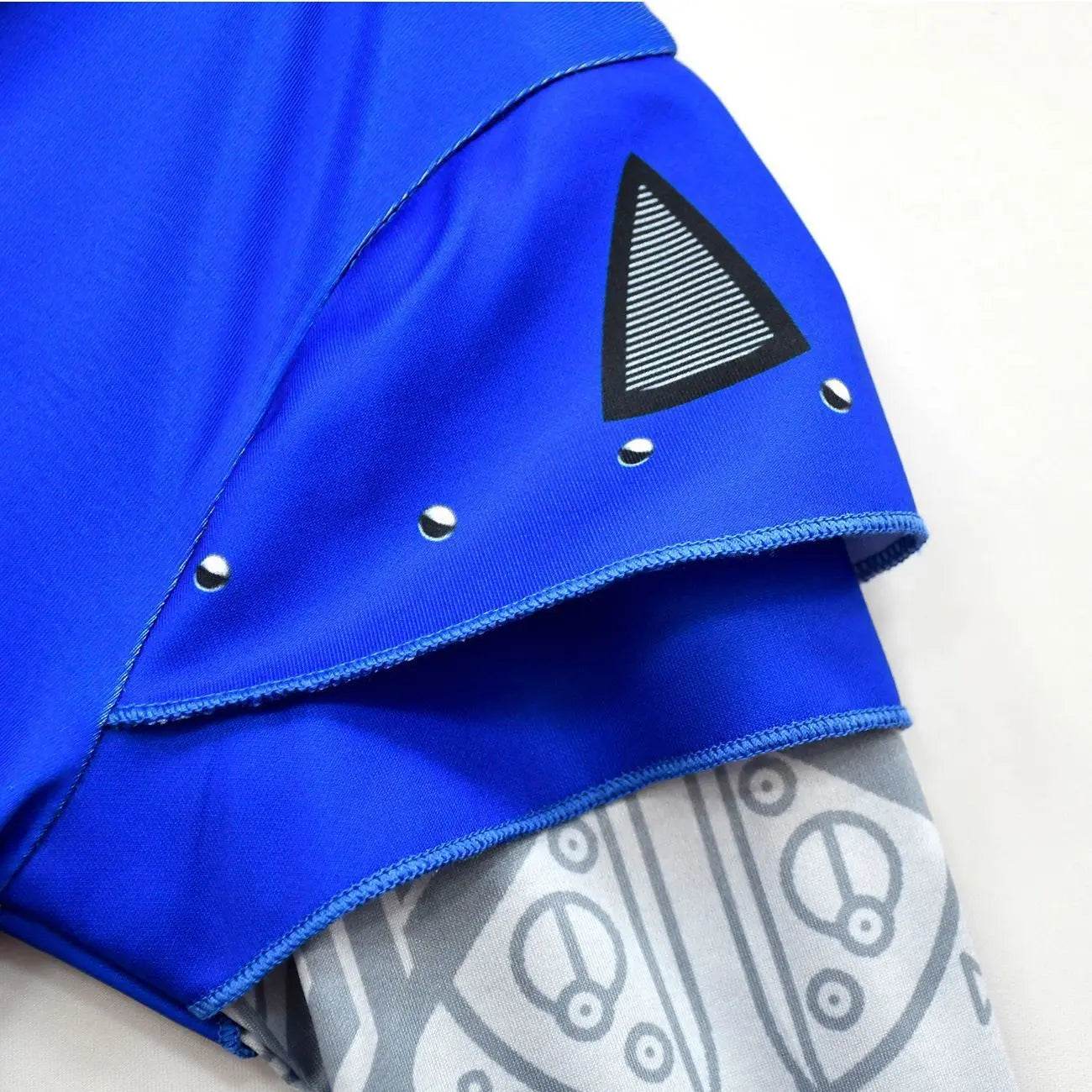 Zombies 3 Blue Cosplay Costume two piece set Bodysuit Outfits for kids - Azufun