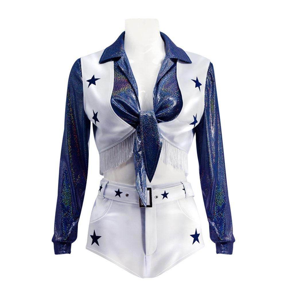 Adult dallas cowboys cheerleader halloween costume for Women - Azufun