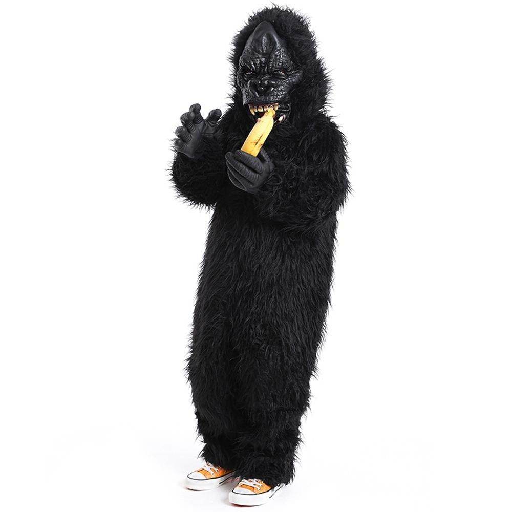 Animal party play King Kong Suffed Gorilla Costume for Kids - Azufun