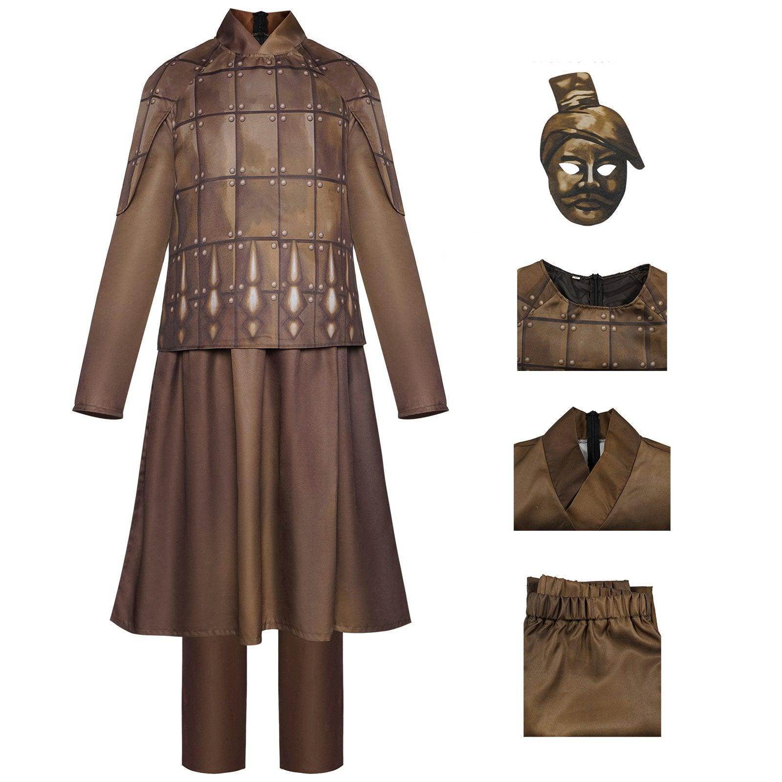 Anime Terracotta Warriors Cosplay Costume Party Carnival Adult - Azufun