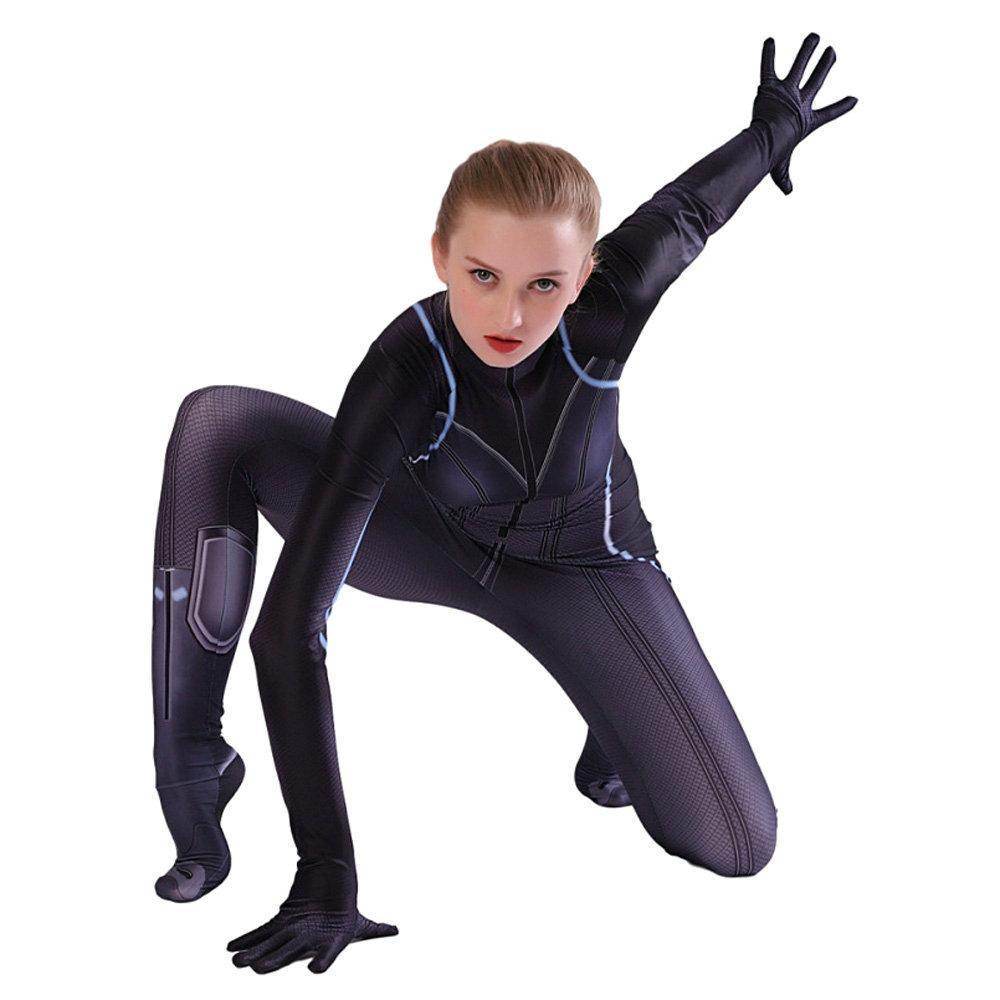 Avengers Endgame Black Widow Cosplay Costume for Adult Kids - Azufun