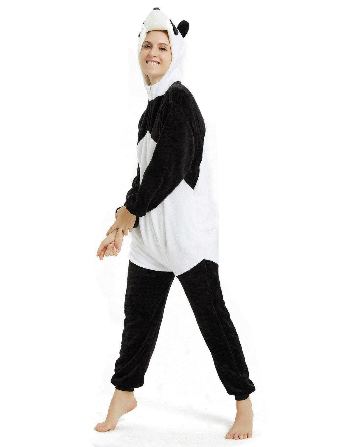 3D Panda Kigrumi Onesies for Adult Animal Costumes Pajamas All Size