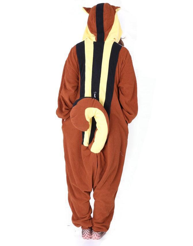 BuyBig - tailed Squirrel Kigurumi Onesies Pajamas Animal Sleepwear Now Cheaper With 3 - 5 Days Ship - PajamasBuy