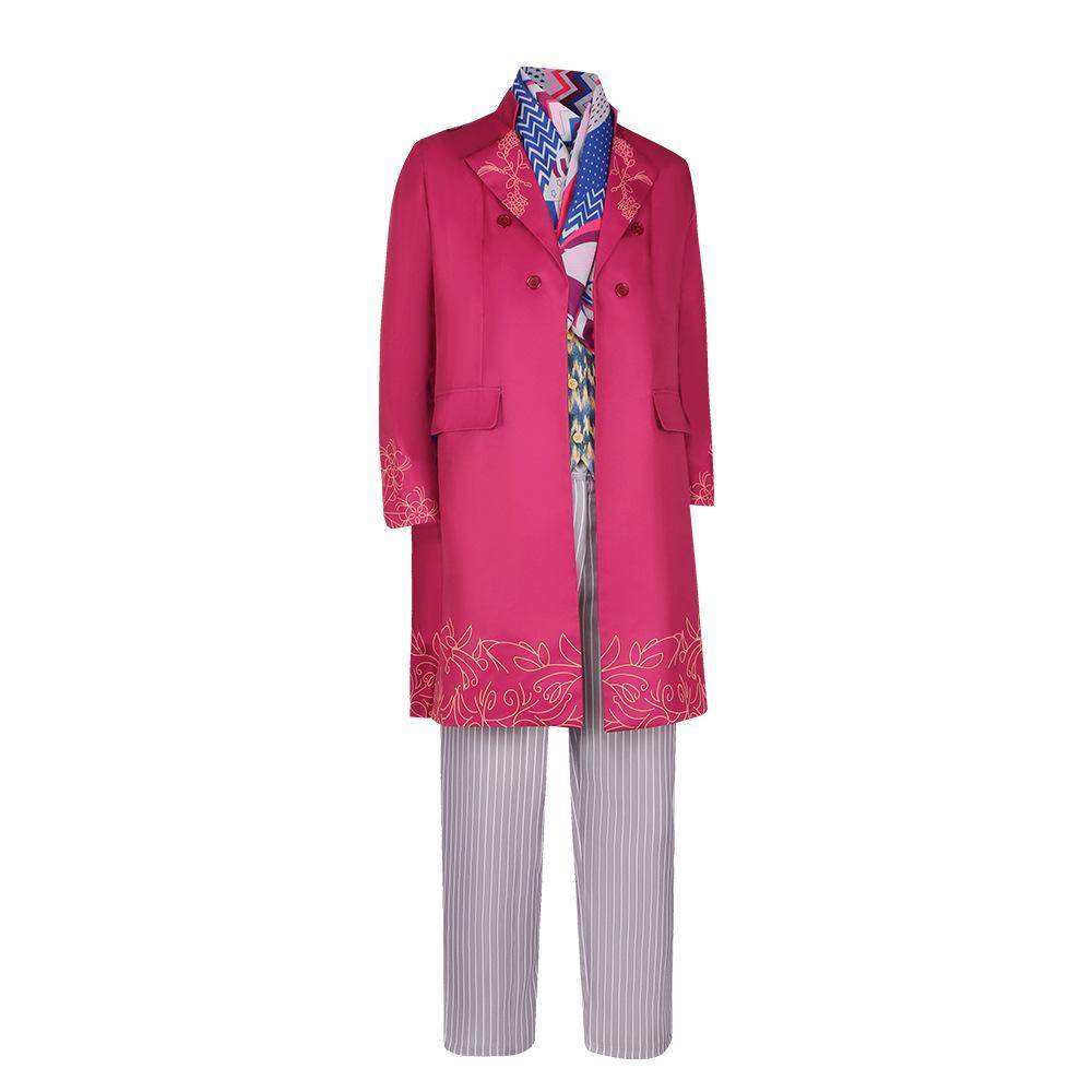 Charlie and the Chocolate Factory Wonka Cosplay Costume Outfits Halloween Carnival Suit - Azufun