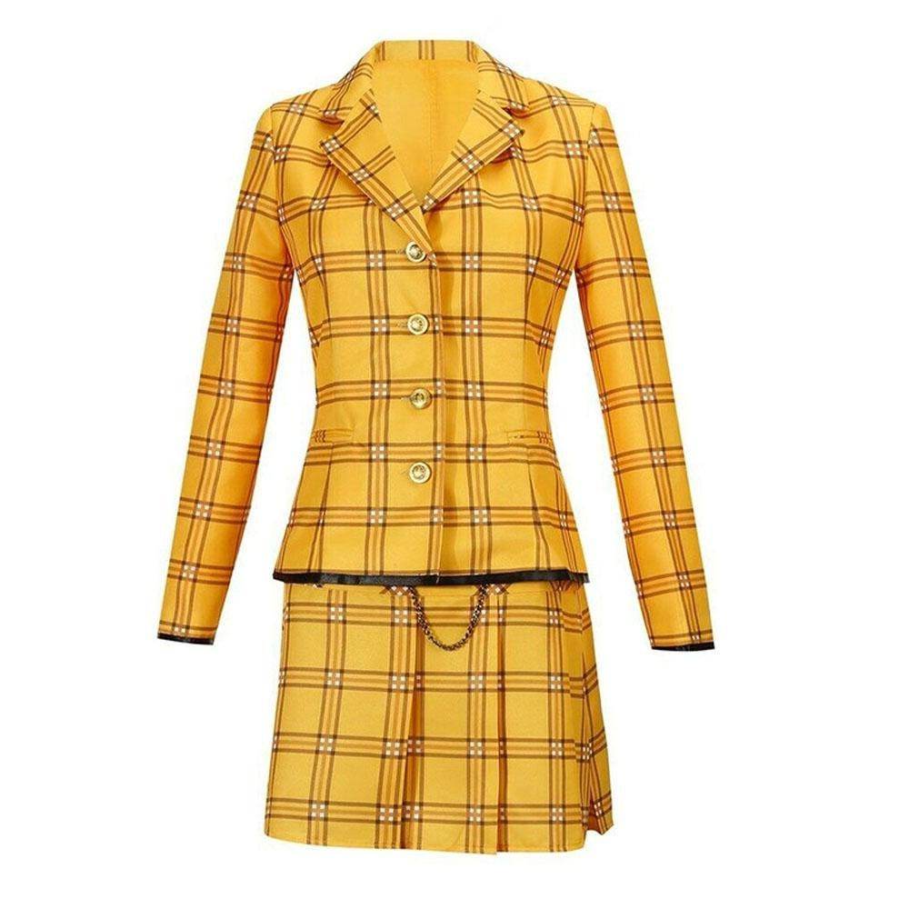 Clueless Winona Laura Horowitz Suit Adult Cosplay Costume Party Halloween Carnival - Azufun