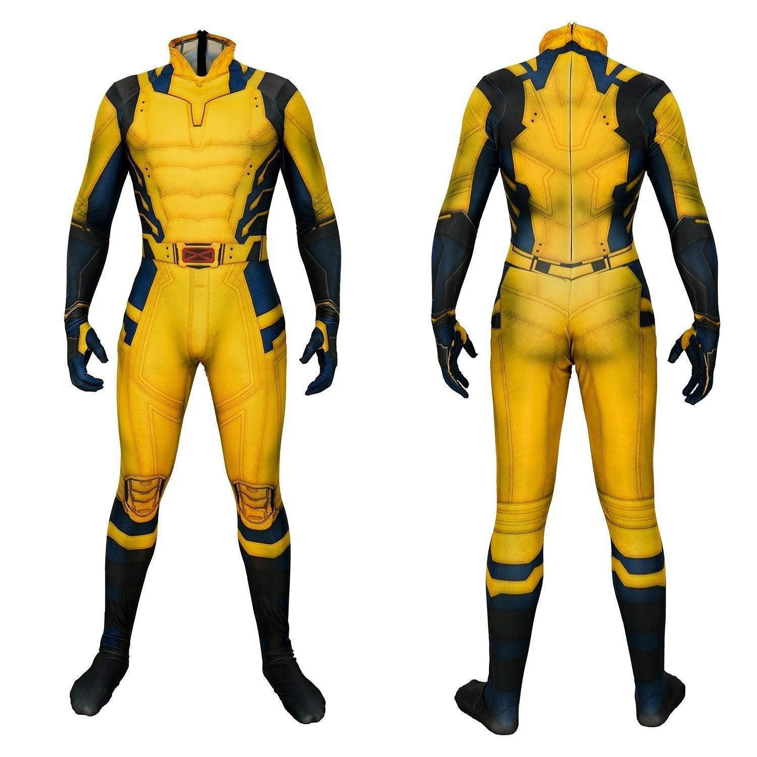 Deadpool 3 Wolverine Logan James Howlett Cosplay Jumpsuit Costume for Adults & Kids - Azufun