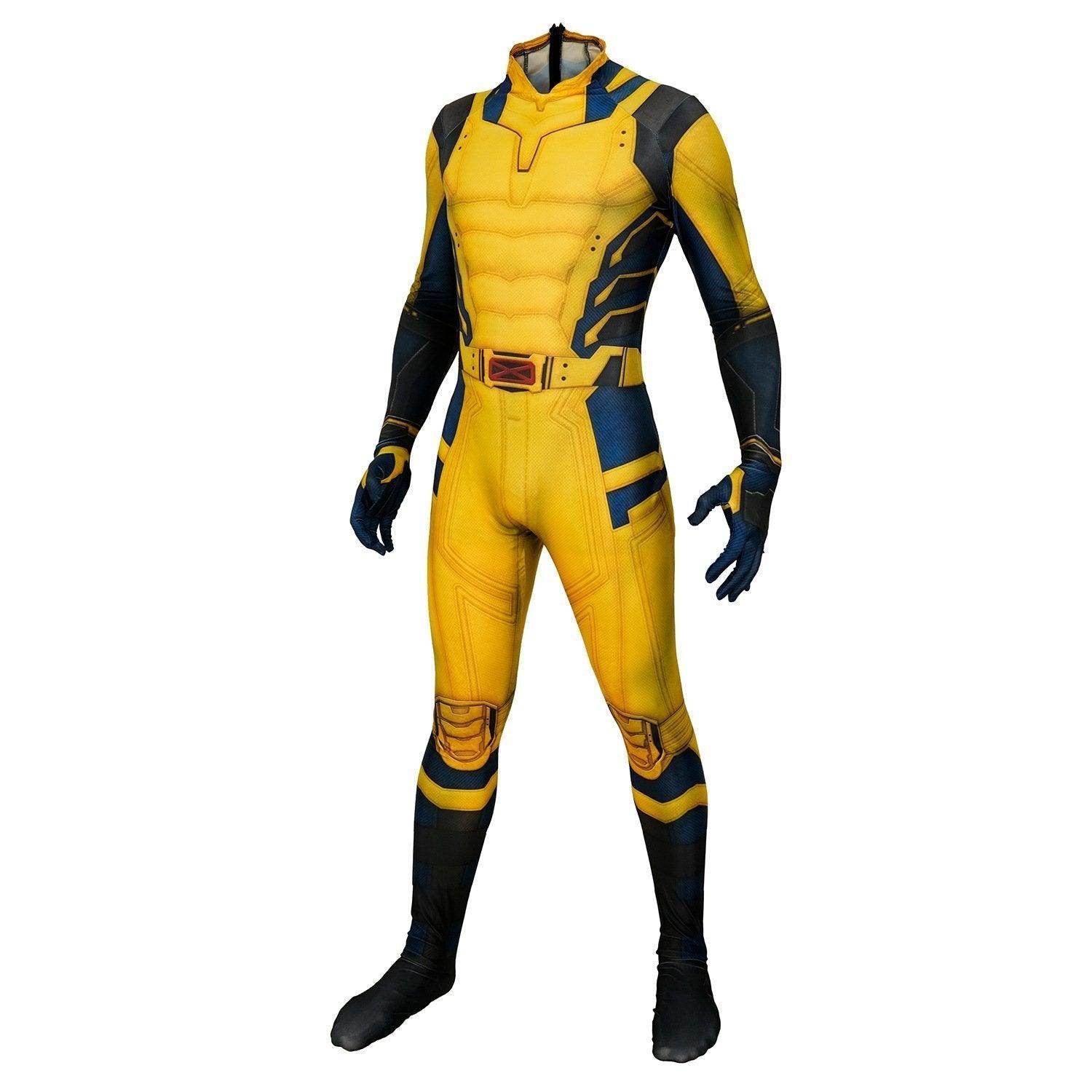 Deadpool 3 Wolverine Logan James Howlett Cosplay Jumpsuit Costume for Adults & Kids - Azufun