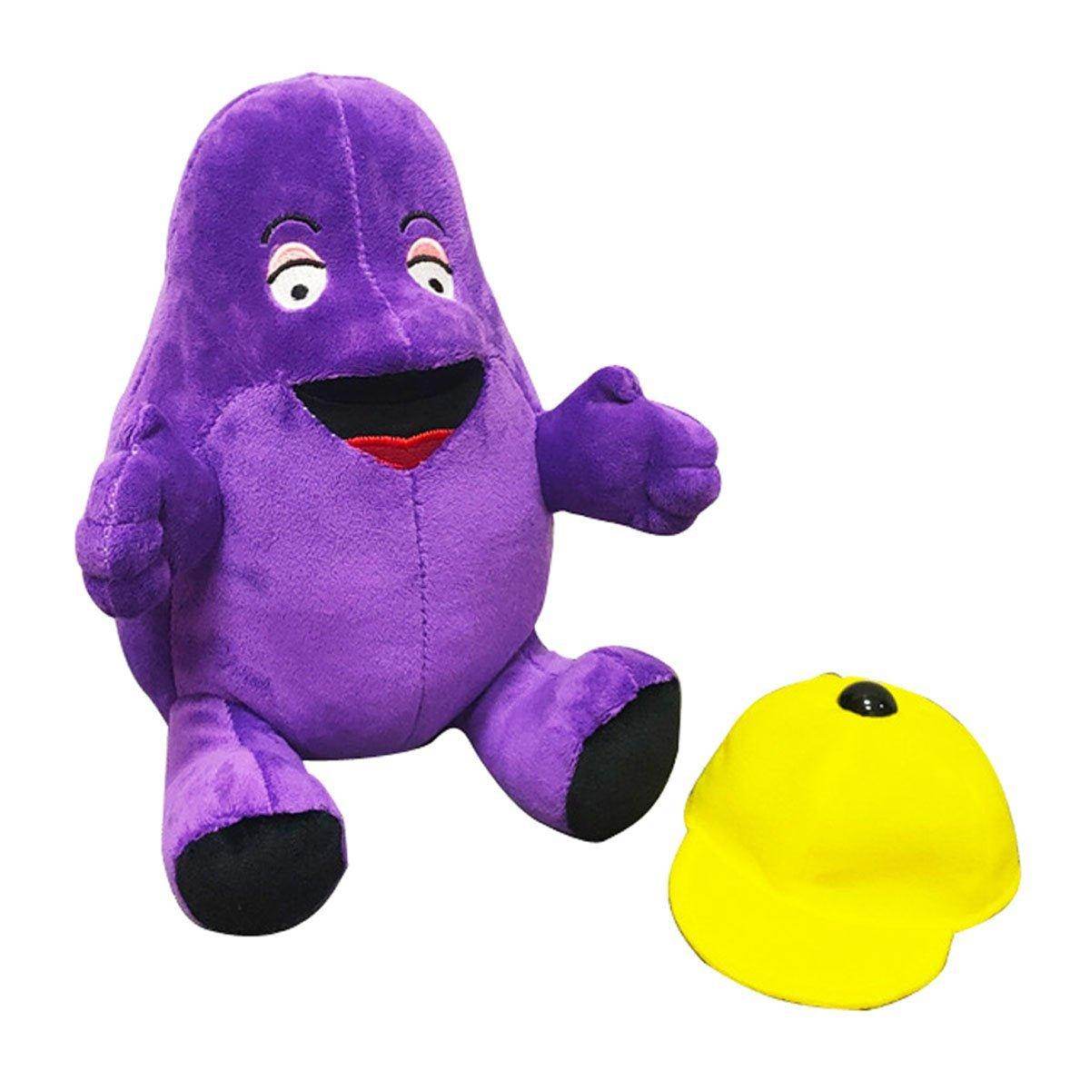 Grimace Shake Killer Purple Milkshake Stuffed Doll Toys - Azufun