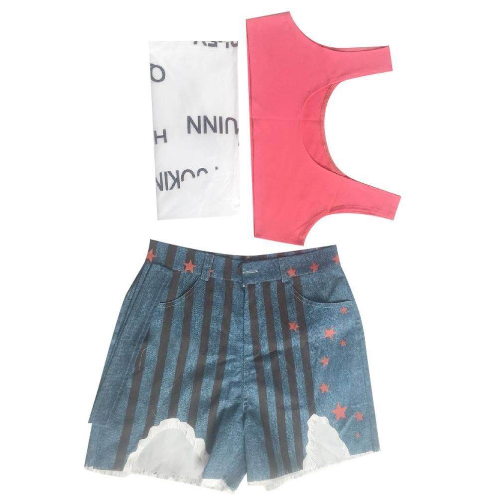 Harley Quinn Birds Of Prey Cosplay Costume Party Carnival Adult - Azufun