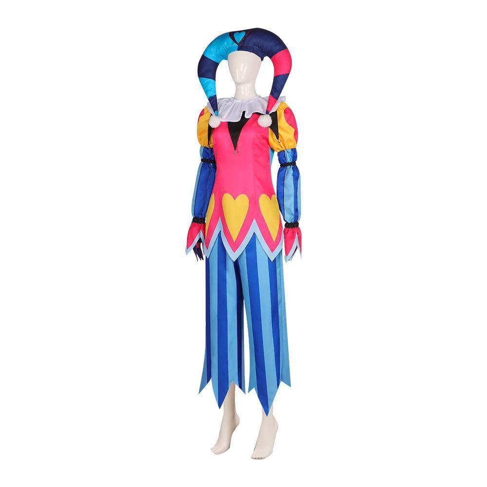Hazbin Hotel Helluva Boss Fizzarolli clown stage costume cosplay - Azufun