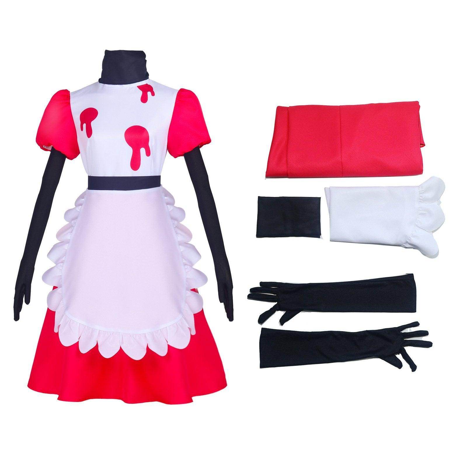 Hazbin Hotel Niffty Adult Cosplay Costume Outfits Carnival Suit - Azufun