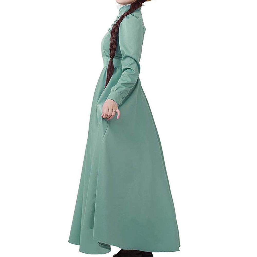 Howl's Moving Castle Sophie Costume Cosplay Elegant Women's Dress - Azufun