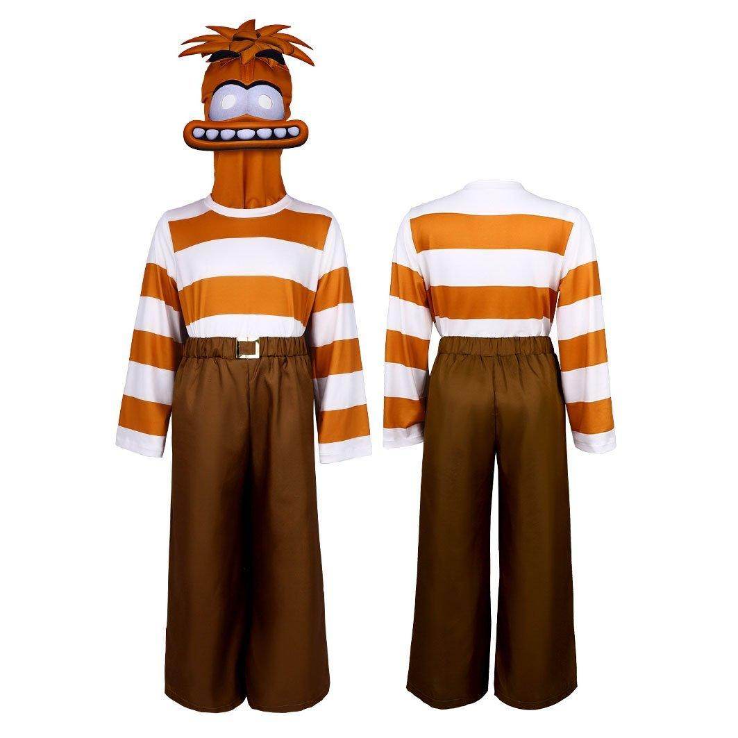 Inside Out 2 Anxiety Costume Halloween Stage Performance Outfit for Kids and Adults - Azufun