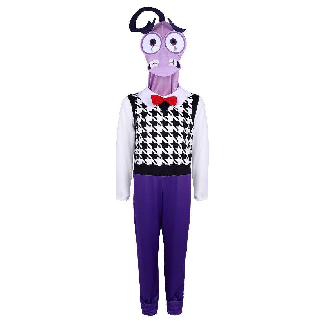 Inside Out 2 Fear Costume Halloween Stage Performance Outfit for Kids and Adults - Azufun