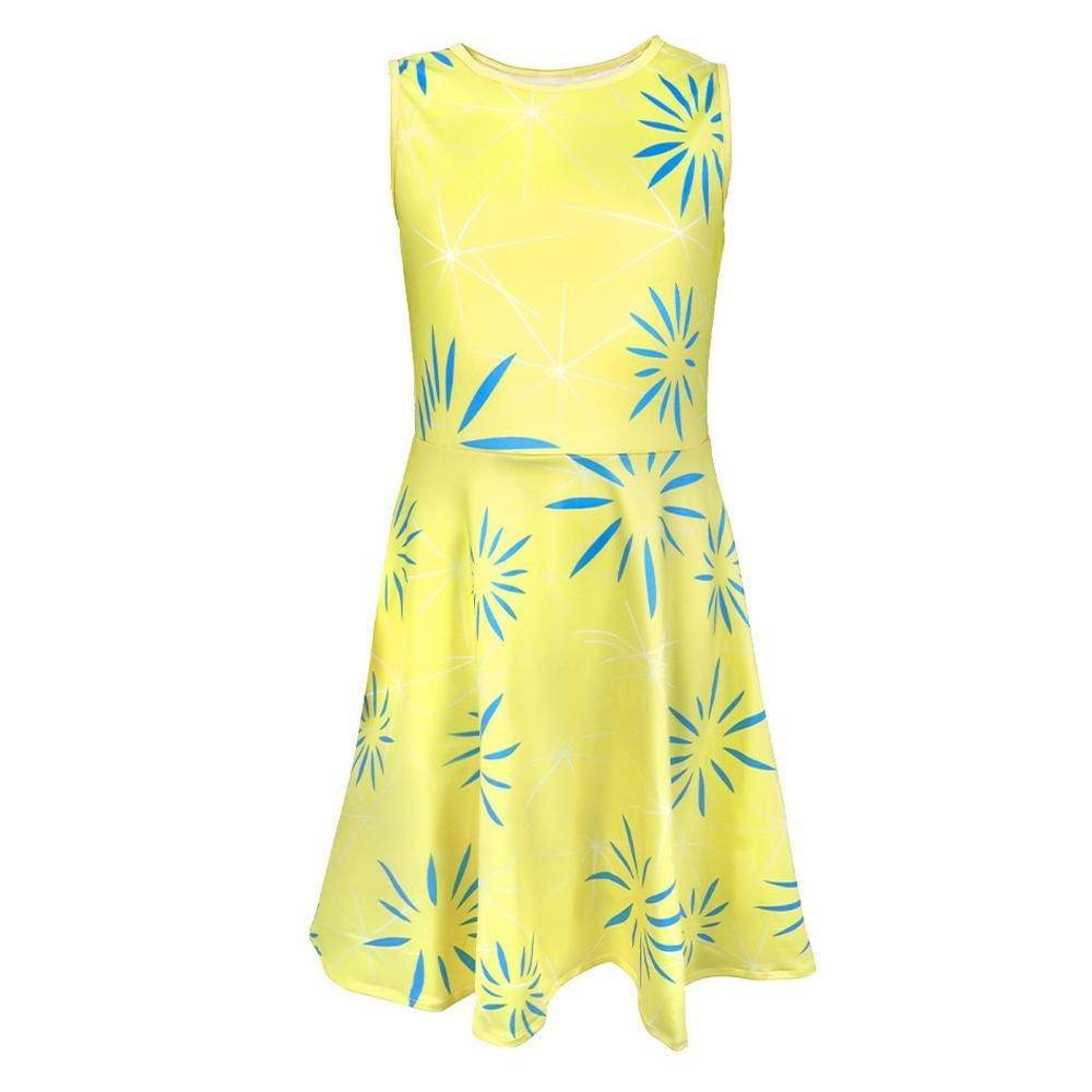 Inside Out 2 Joy Anger Fear Sadness Disgust cosplay costumes dress for the Halloween stage show - Azufun