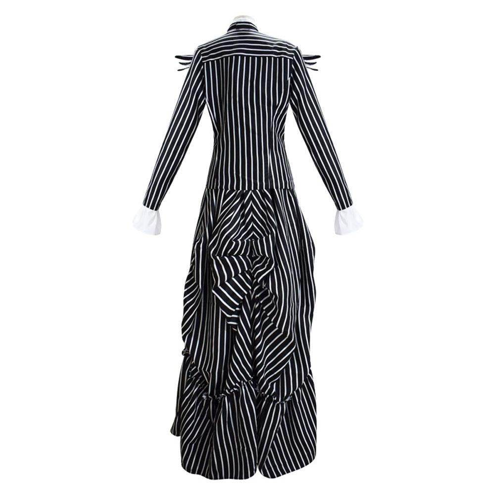 Jack Skellington Couples Costume Nightmare Before Christmas For Women Men - Azufun