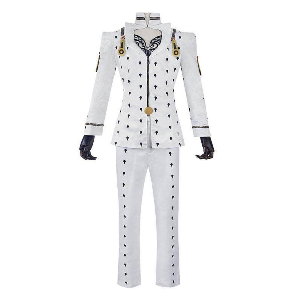 JoJo's Bizarre Adventure Cosplay Costume JoJo Wind Halloween Carnival Anime Suit Outfit Sets Dress Up For Adults - Azufun
