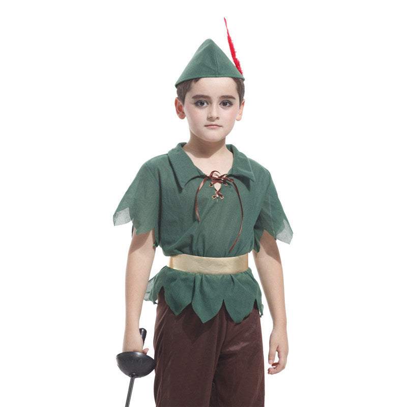 Classics -Peter Pan Child kids cosplay Costume Halloween Dress