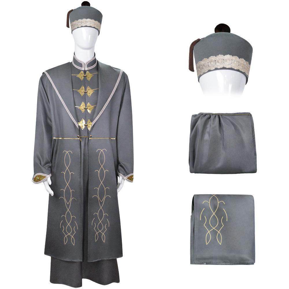 Harried Potter Cosplay Film and Television Dumbledore Halloween Stage Costume Performance - Azufun