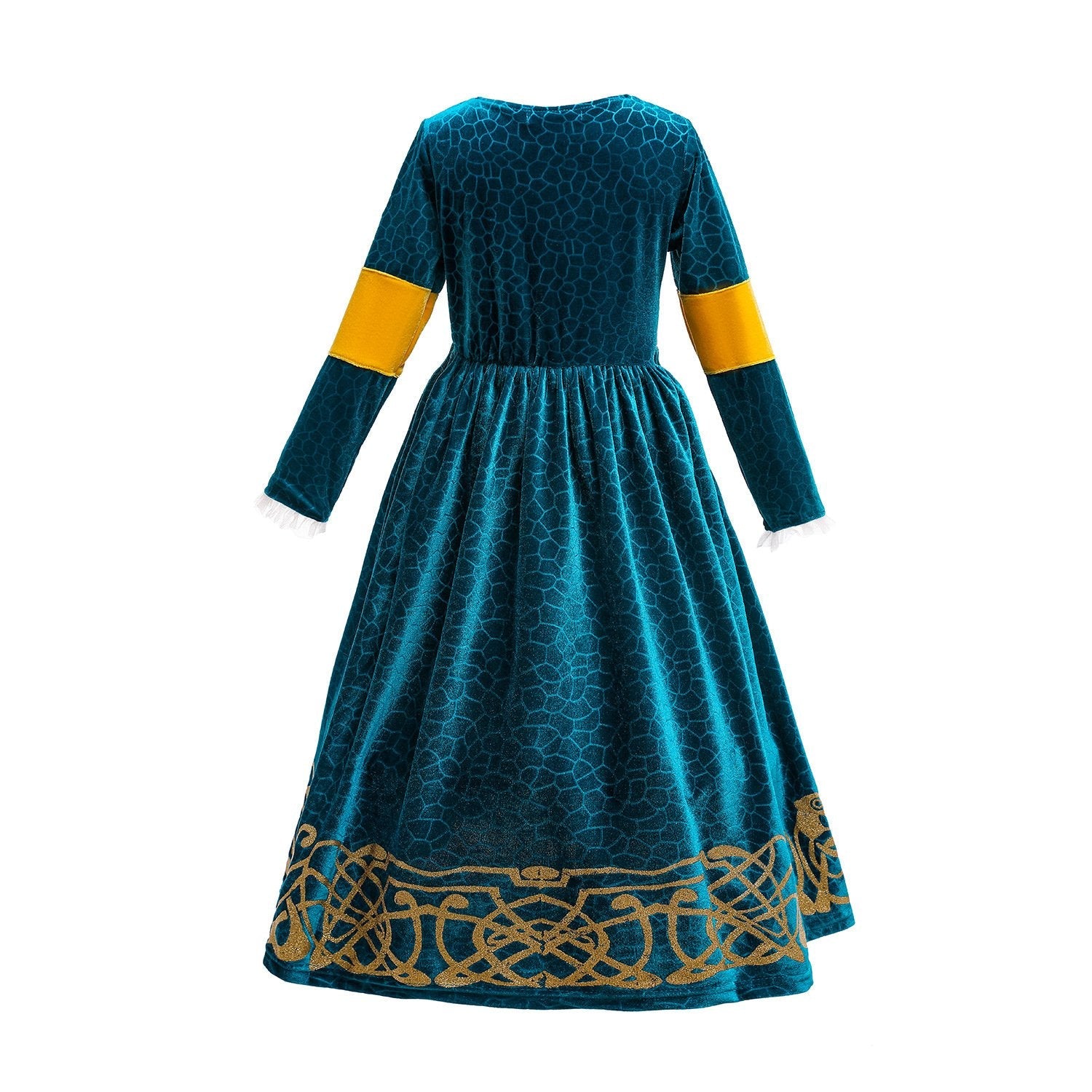 Brave Merida Dress Girls Party Cosplay Costumes Halloween Outfits Dress Up