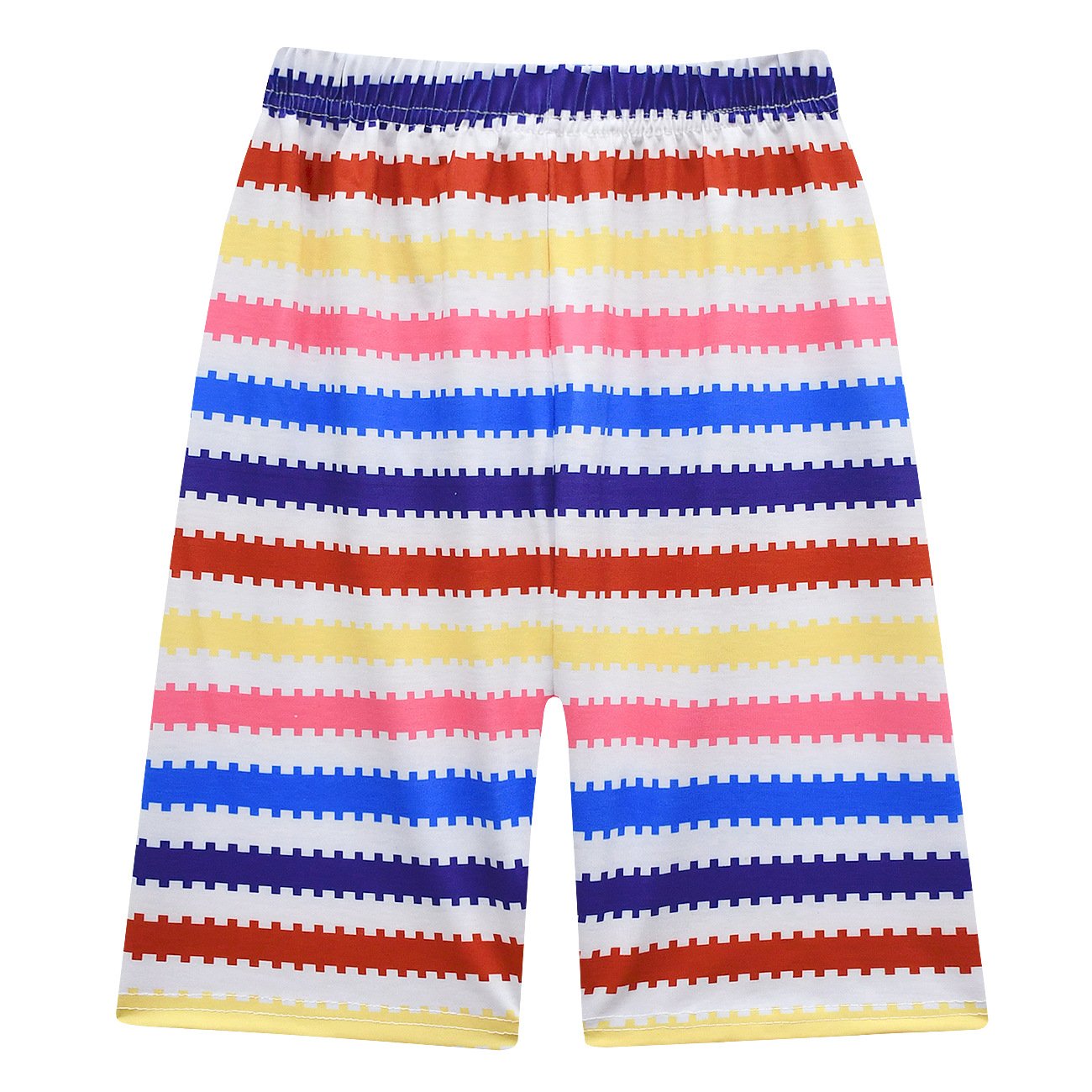 Barbie Movie Margot Shorts Stripe Set Halloween Outfits Cosplay Costume Kids