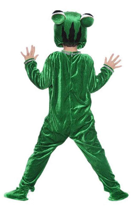 Green Frog Animal kigurumi Cosplay kids Costume Party Wear Gift