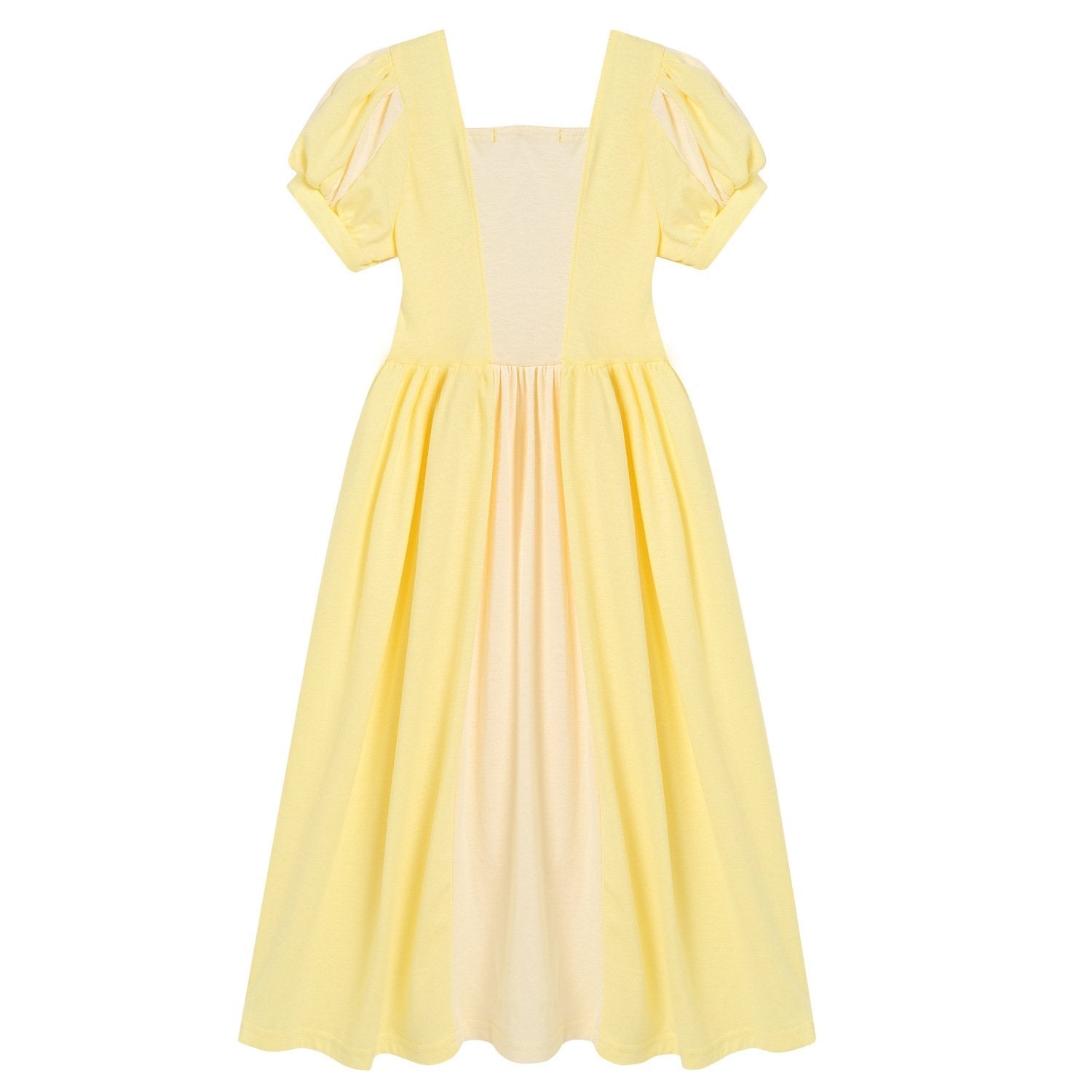 Girls Belle Cinderella Snow White Princess Wind Knitted Costume Dress