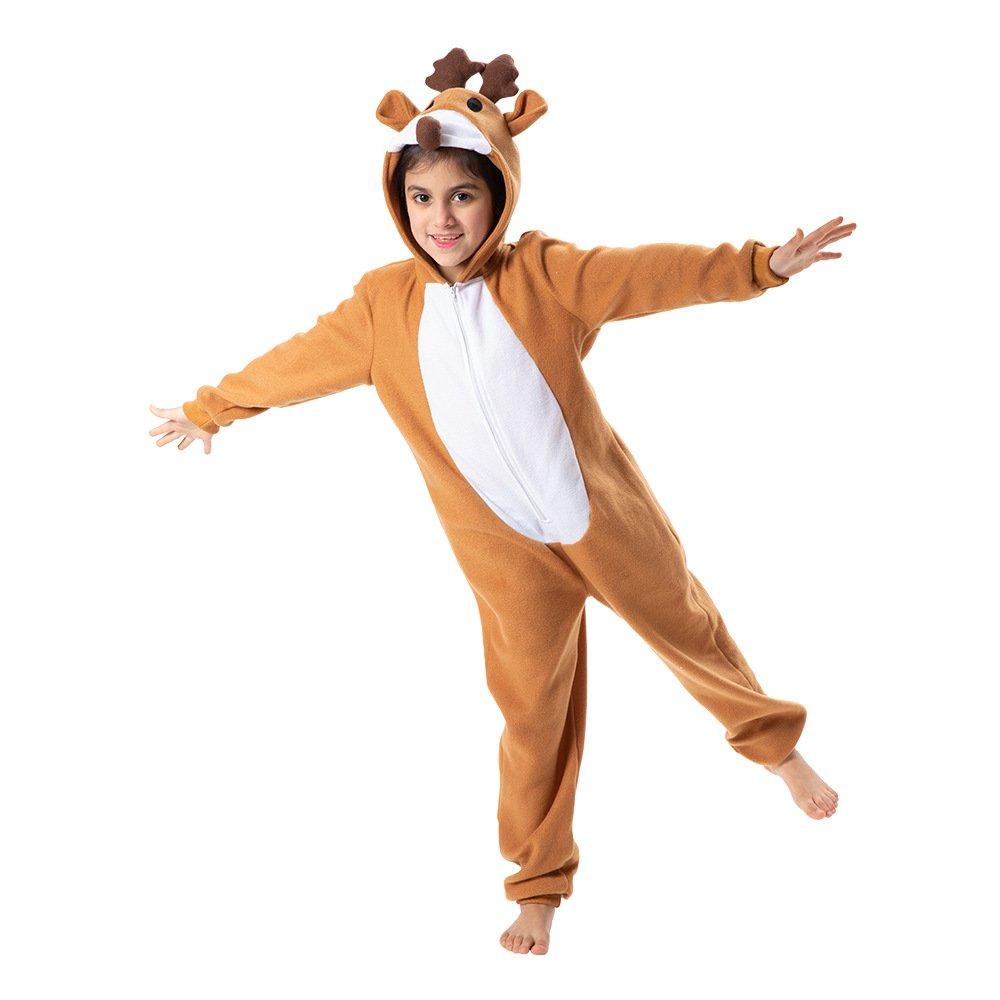 Christmas Elk Kigurumi Pajamas Party Stage Props Bar Horse Reindeer Suit