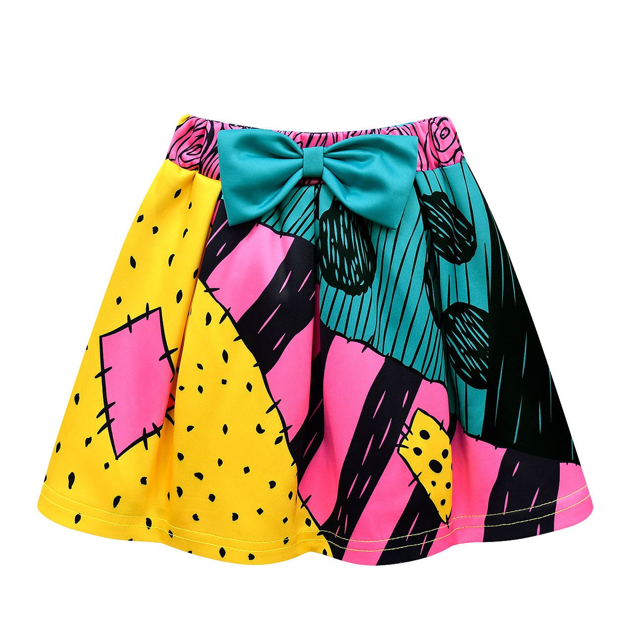 The Nightmare Before Christmas Sally Cosplay Outfit Princess Dress Suits