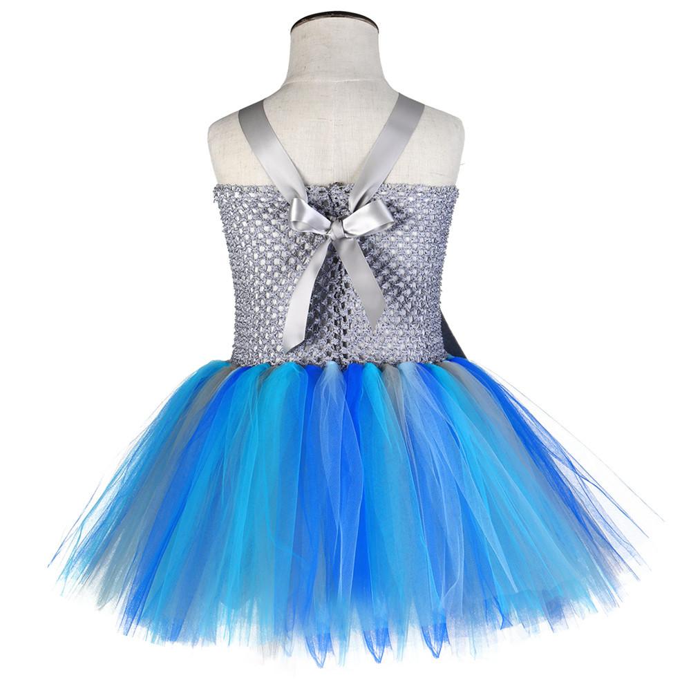 Kids Girls Dalmatian Costume Tutu Dress Set Halloween Animals Dress up