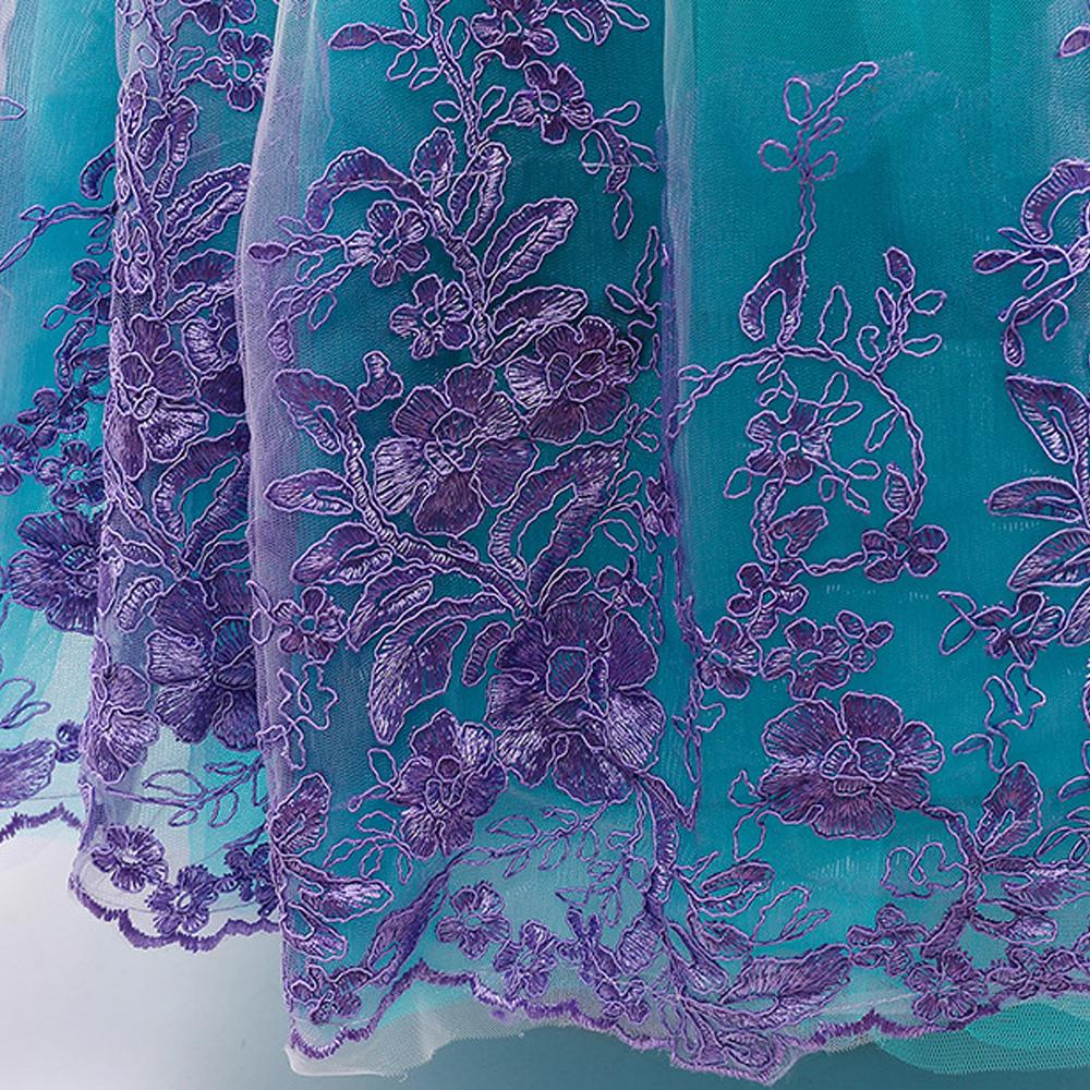 Girls Mermaid Princess Dresses Lace Tutu Costume for Kids