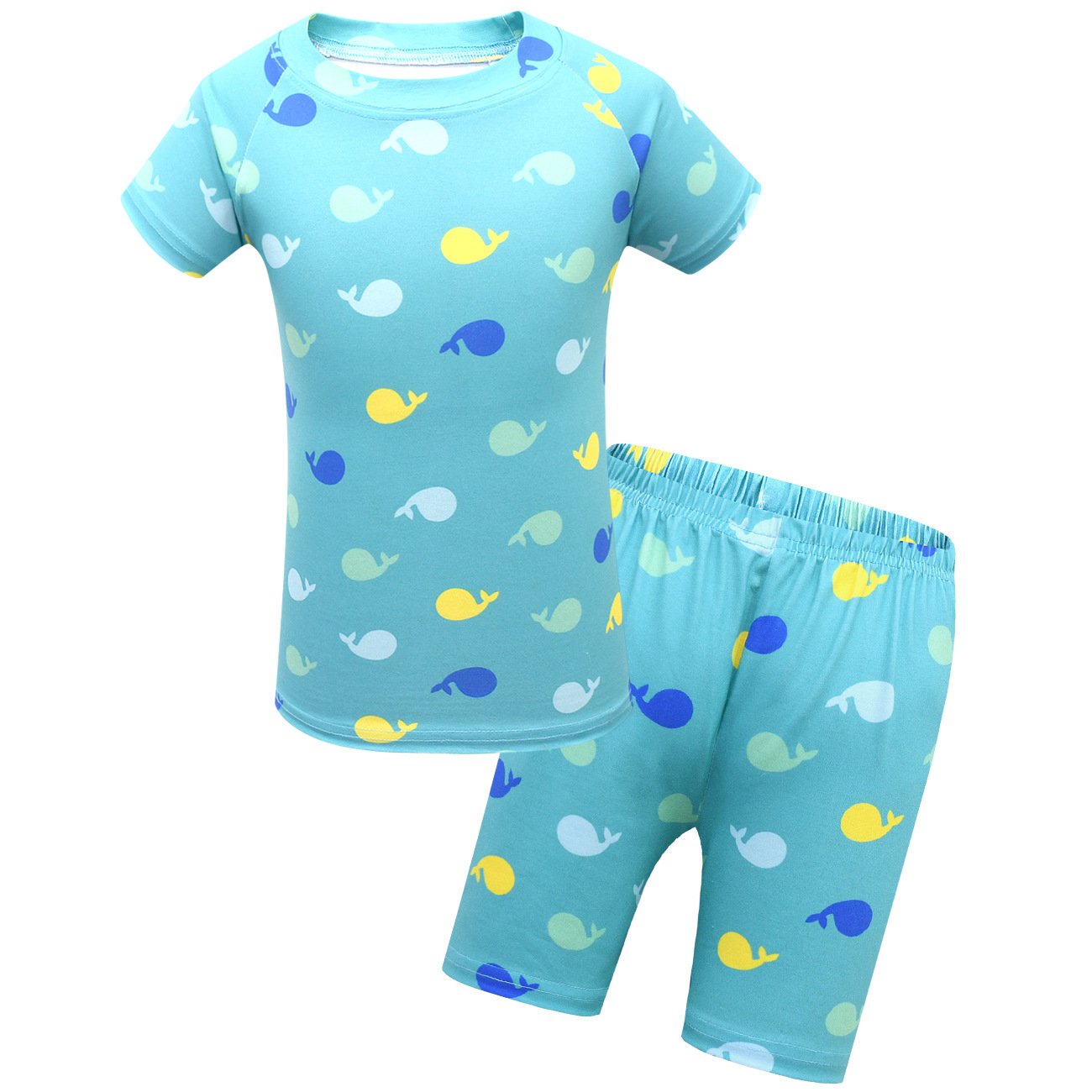Kids CocoMelon Homewear Sets T-Shirt Shorts Two Pieces Suits