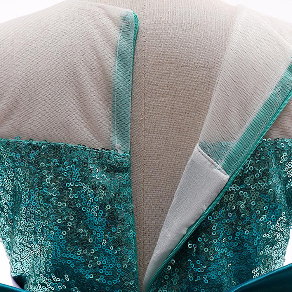 Girls Mermaid Princess Dresses Lace Tutu Costume for Kids