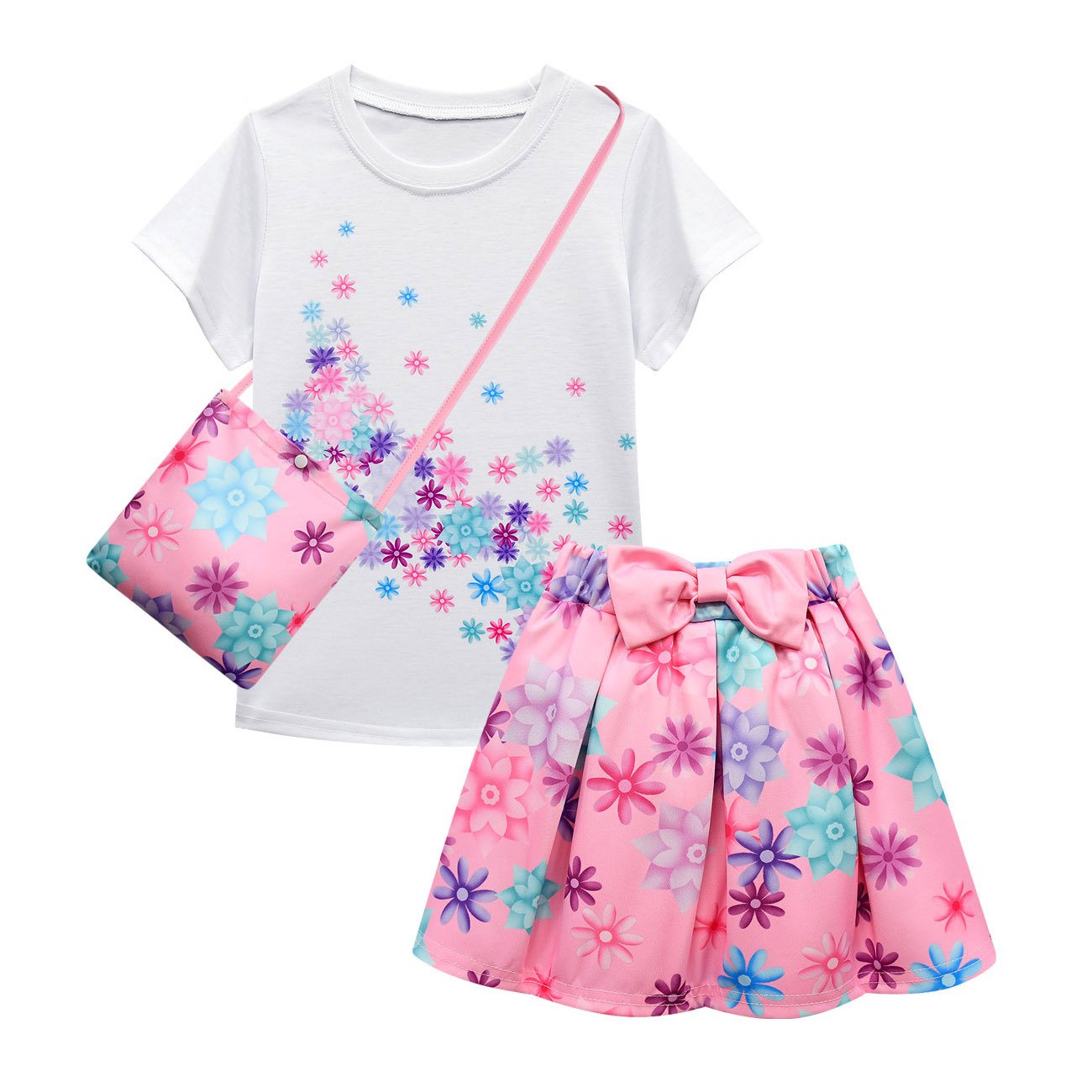 Encanto Isabela Dress for Girls Rich Accessory Three Pieces Sets