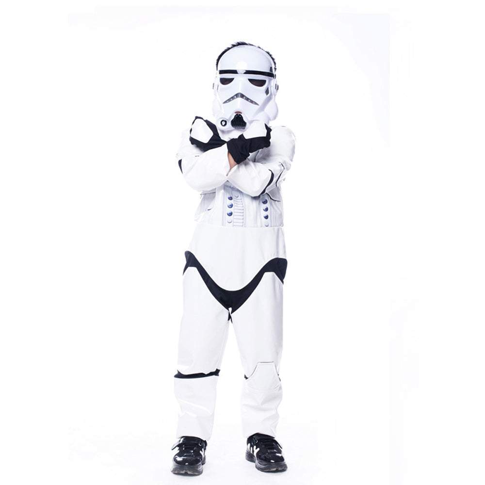 Star Wars Stromtrooper Kids Children Halloween Party Cosplay Costume - Azufun