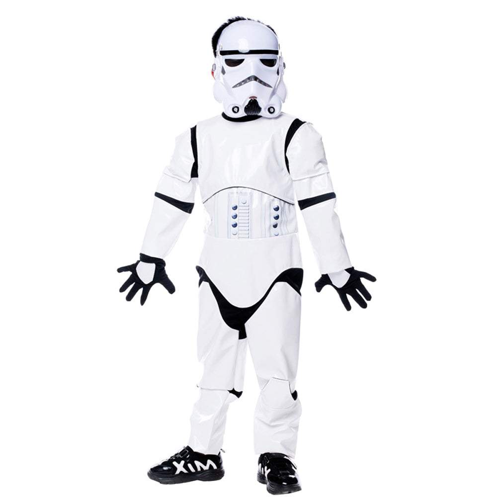 Star Wars Stromtrooper Kids Children Halloween Party Cosplay Costume - Azufun
