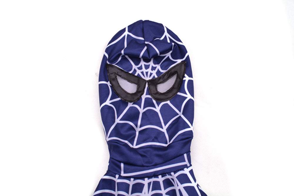 kid Spiderman Costume Cosplay Jumpsuit Superhero Full Body Zentai Suit