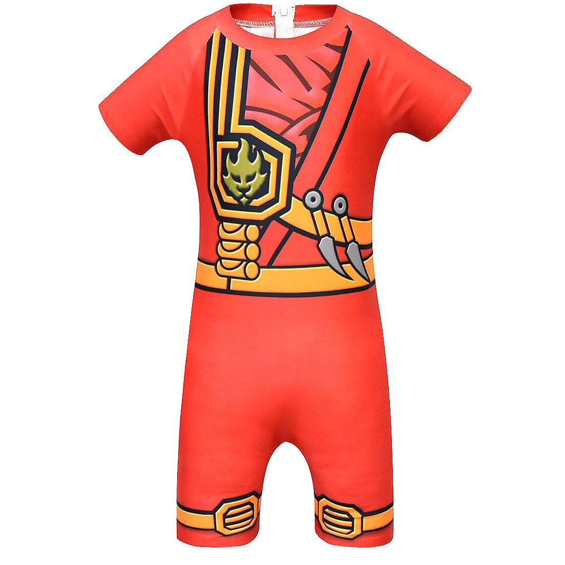 Children's play with wate new conjoined cosplay Boy phantom sets ninja kids ninjago costume Swim suit