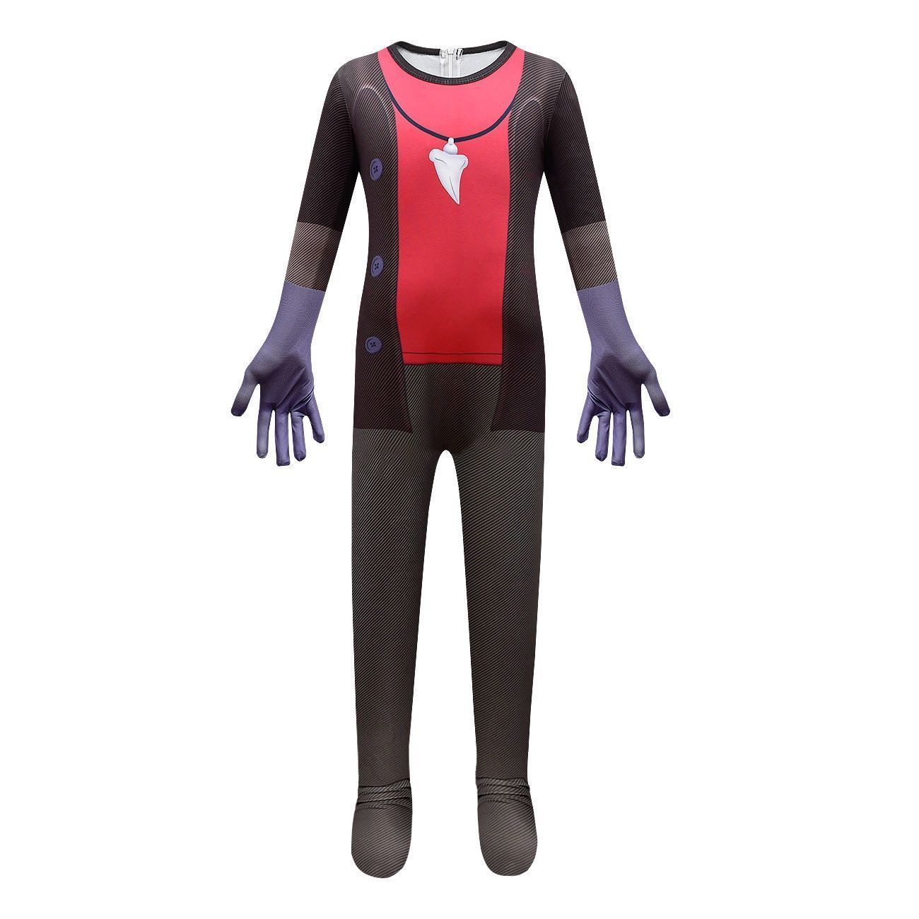 The Bad Guys Piranha Cosplay Costumes Jumpsuit Romper Halloween Outfit Dress For Kids