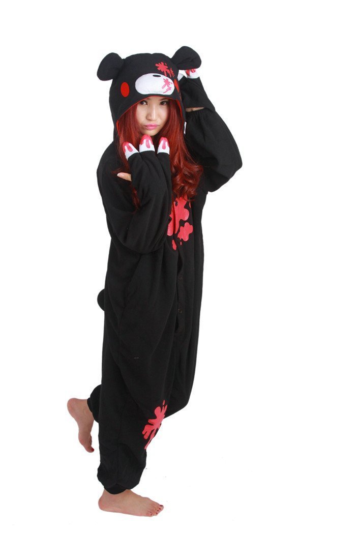 Alice in Wonderland Bear Kigurumi Onesies Pajamas Costume