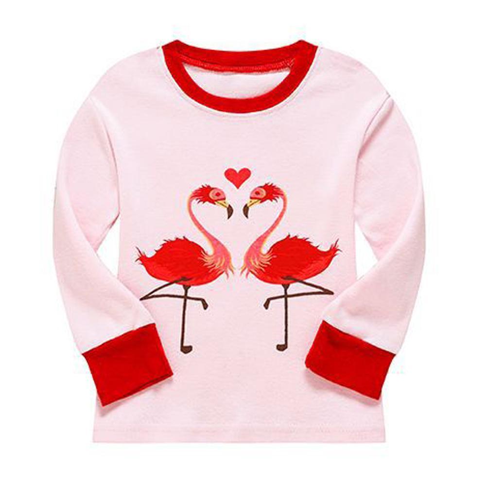 New children's home wear pajamas long sleeve suit