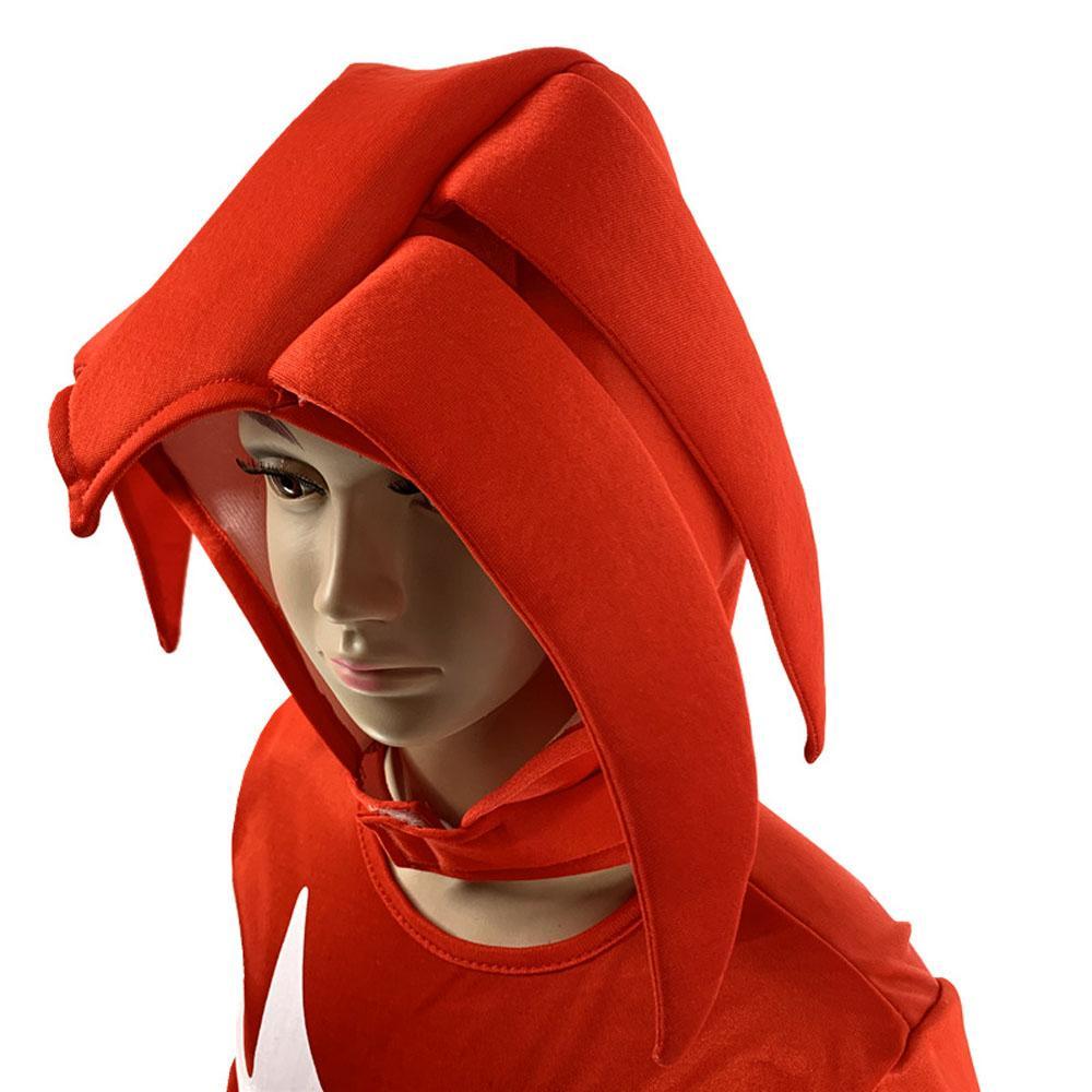 Knuckles Sonic Cosplay Costume Hedgehog Cartoon Bodysuit Jumpsuit For Kids