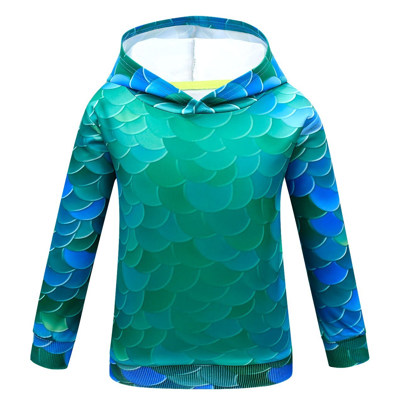 Luca cosplay fish monster costume boy sweater hoodie trousers suit