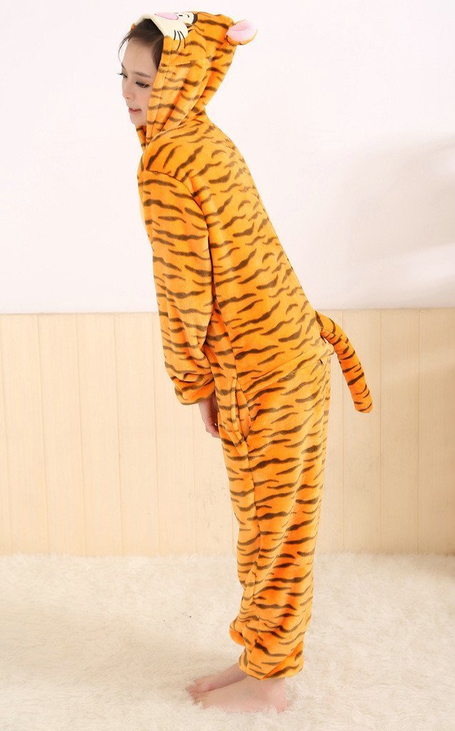 Tiger Onesies Hoodie Pajamas Animal Costume Kigurumi Pajamas