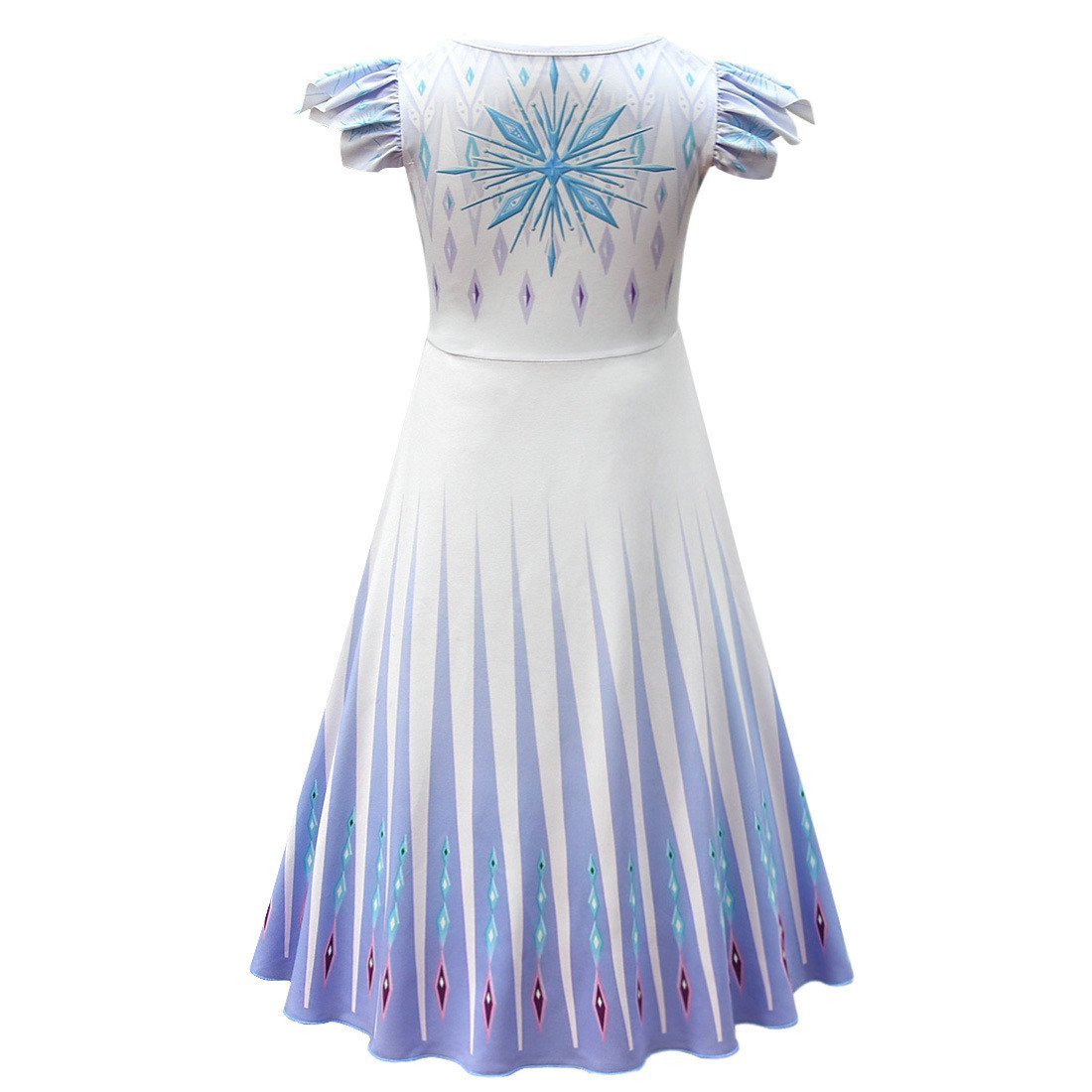 Frozen 2 Cosplay Elsa Halloween Performance Costume Girls Fancy Dress